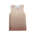 Water Club Taupe Ombre Zipper Tank